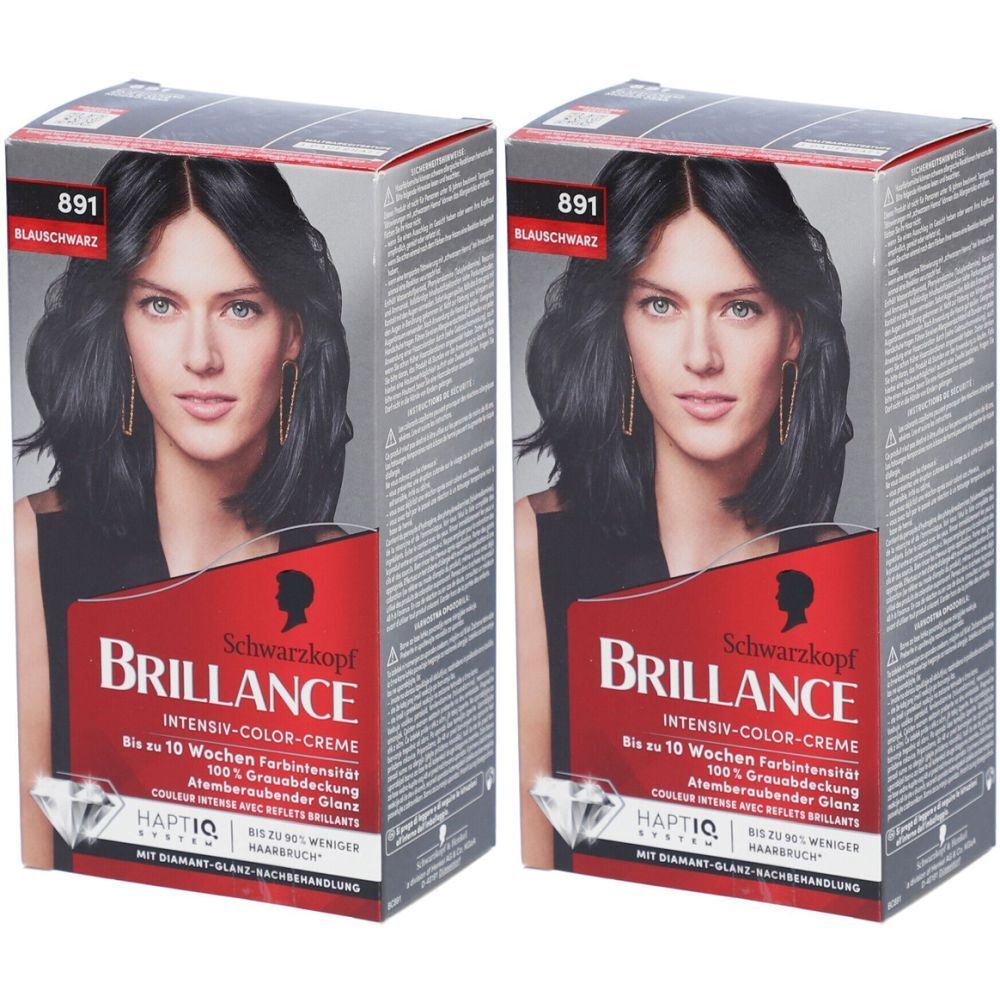 Schwarzkopf Brillance Teinture capillaire 861 Bleu Noir