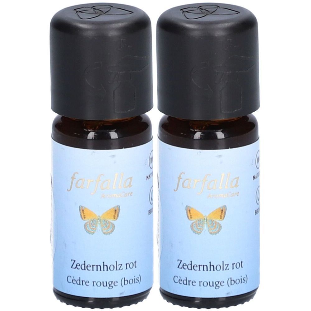 Farfalla AromaCare Huile Essentielle | Cèdre Rouge (bois)