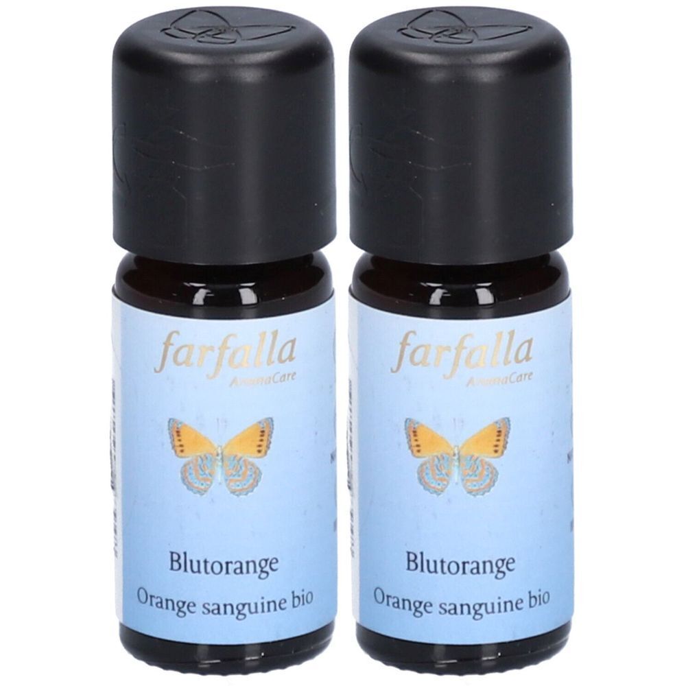 Farfalla Huile essentielle Orange sanguine bio