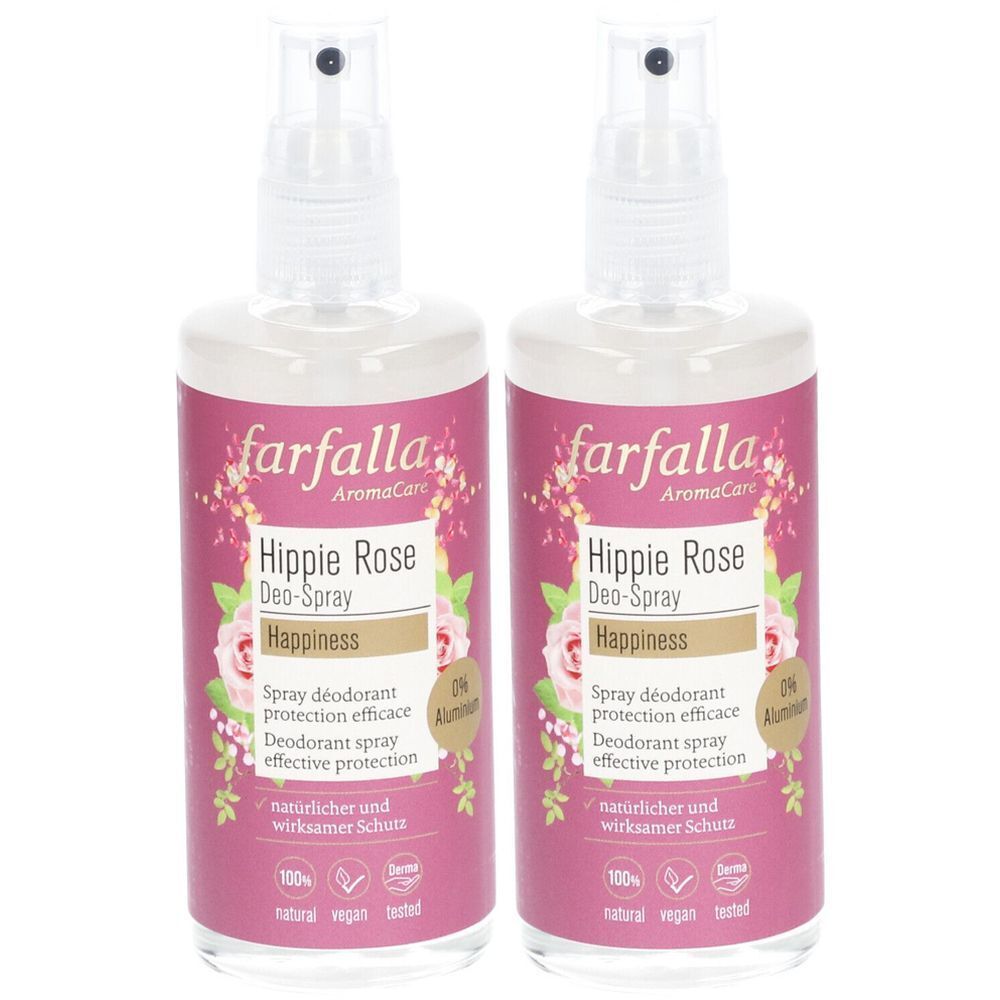 farfalla Hippie rose Happiness Deo Spray