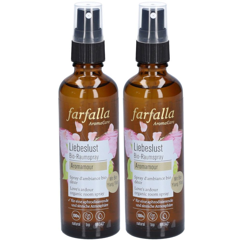 Farfalla Spray d'ambiance bio désir