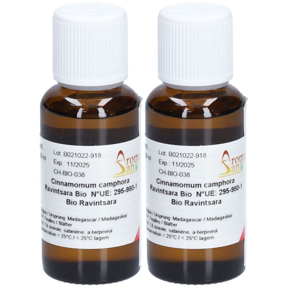 Aromasan Huile essentielle Ravintsara bio