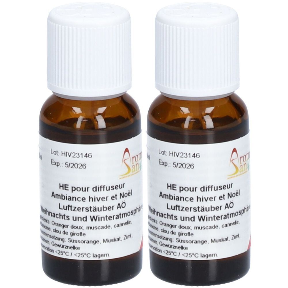 Aromasan Huiles pour diffuseurs Hiver et Nöel