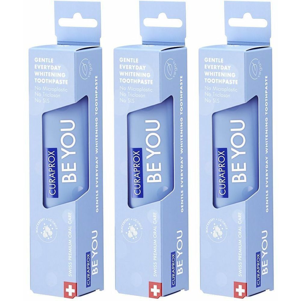 Curaprox Be you dentifrice Mûre, Réglisse
