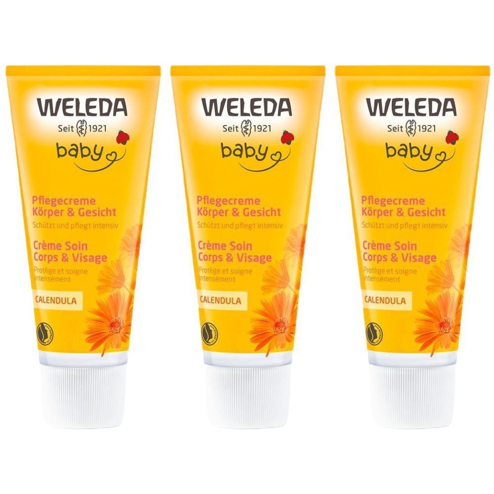 Weleda Baby Crème corps et visage au Calendula