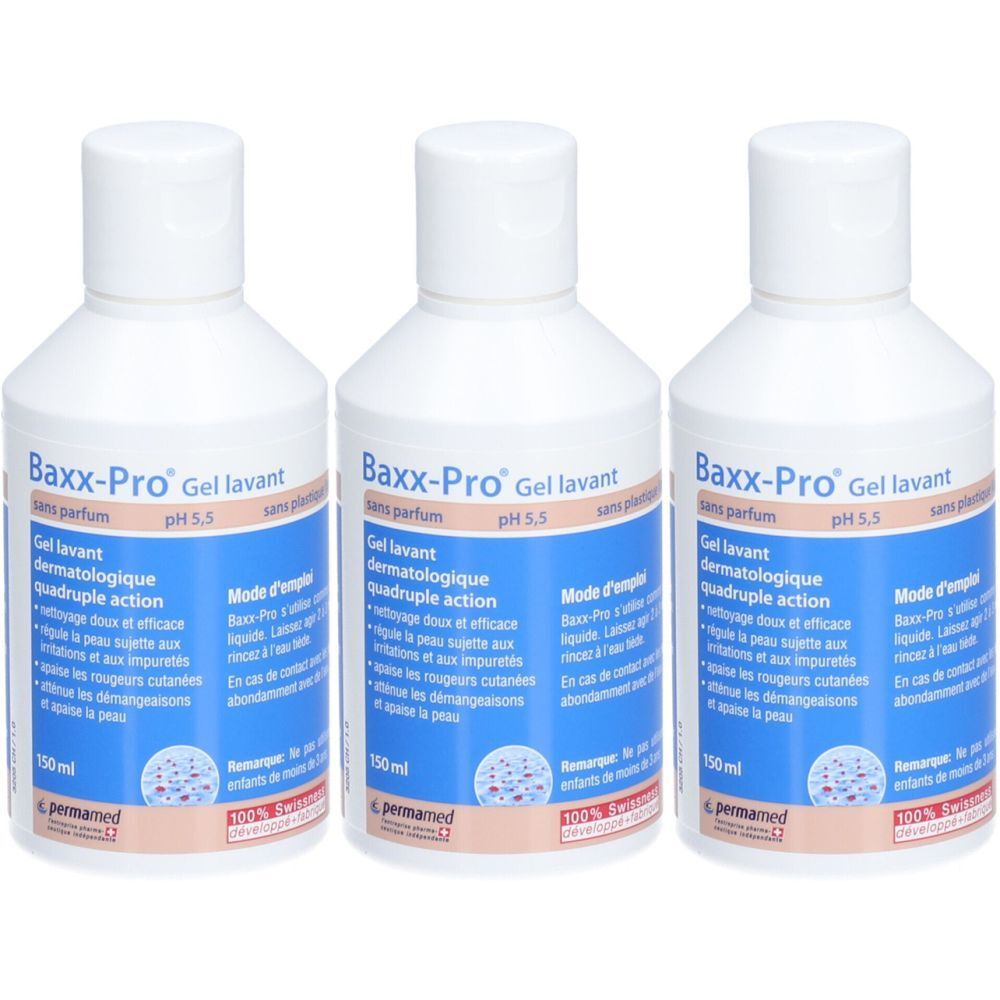 Permamed Baxx-Pro® Gel lavant sans parfum PH 5,5