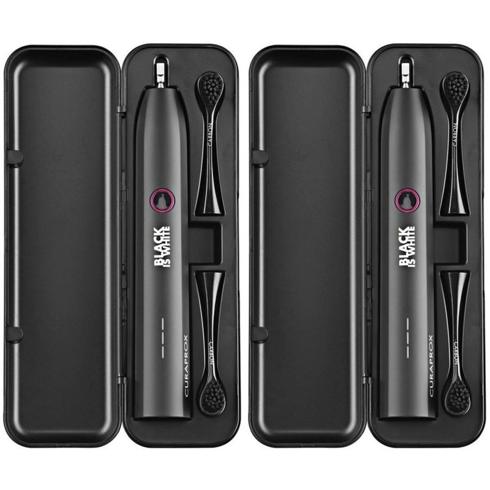 Curaprox Hydrosonic Black is white sonic toothbrush