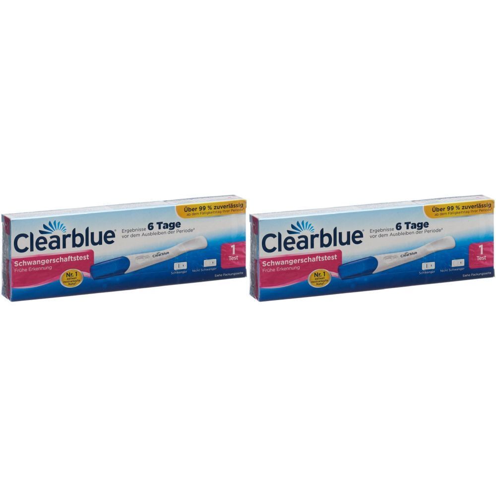 Clearblue Test de grossesse Détection précoce