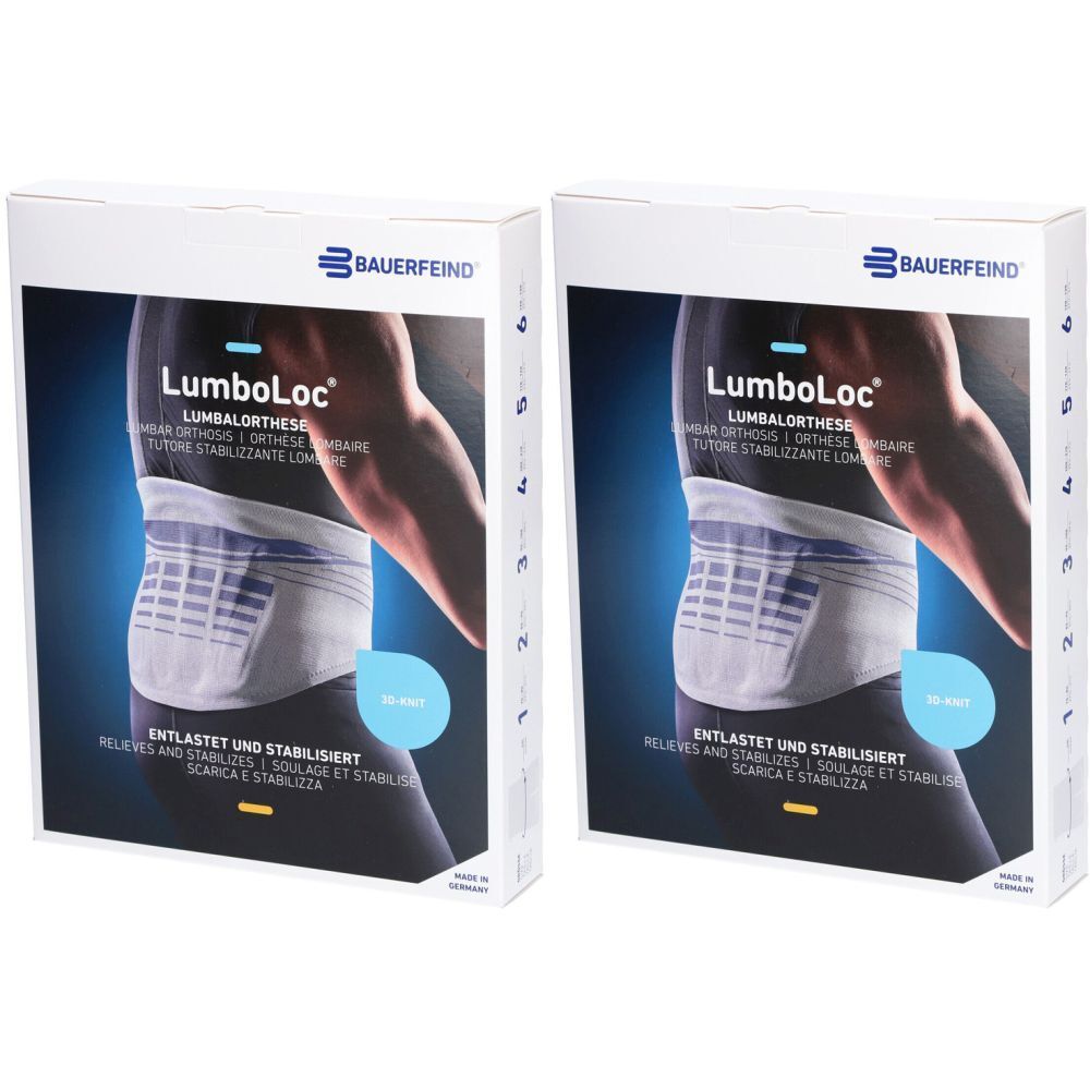 Bauerfeind® LumboLoc® Rückenstützbandage Größe 4 Titanium