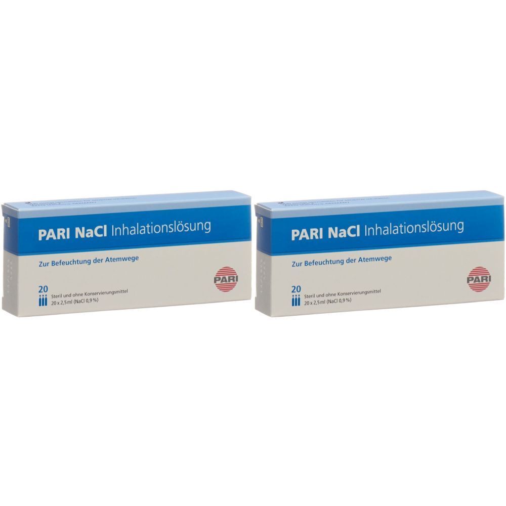 Pari Solution d'hinalation NaCl