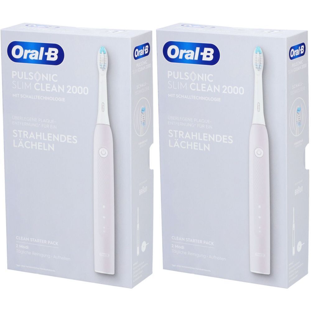 Oral-B Pulsonic Slim Clean 2000 Brosse à dents électrique grise