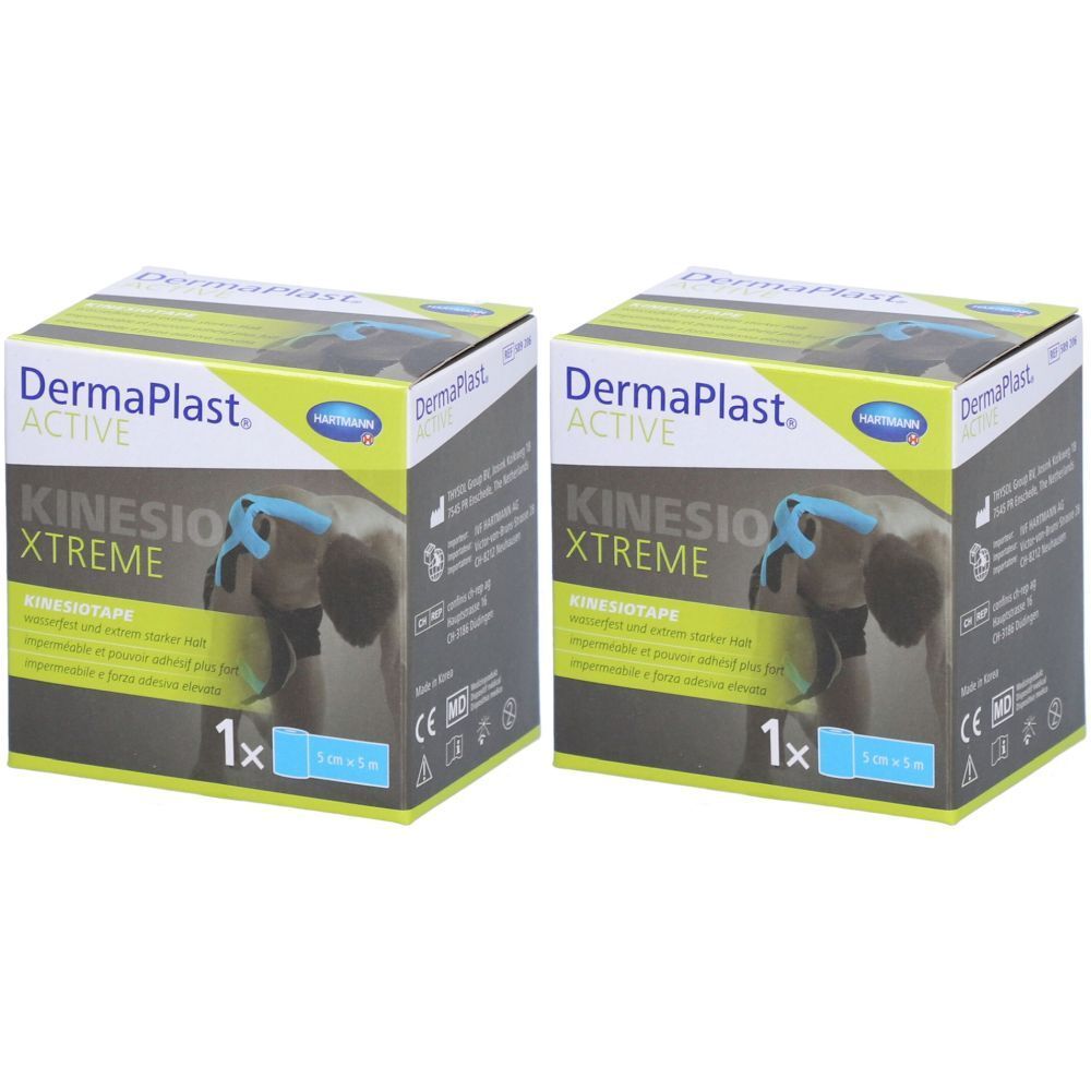 Hartmann Dermaplast® Active Kinesiotape Xtreme 5cm x 5m bleu