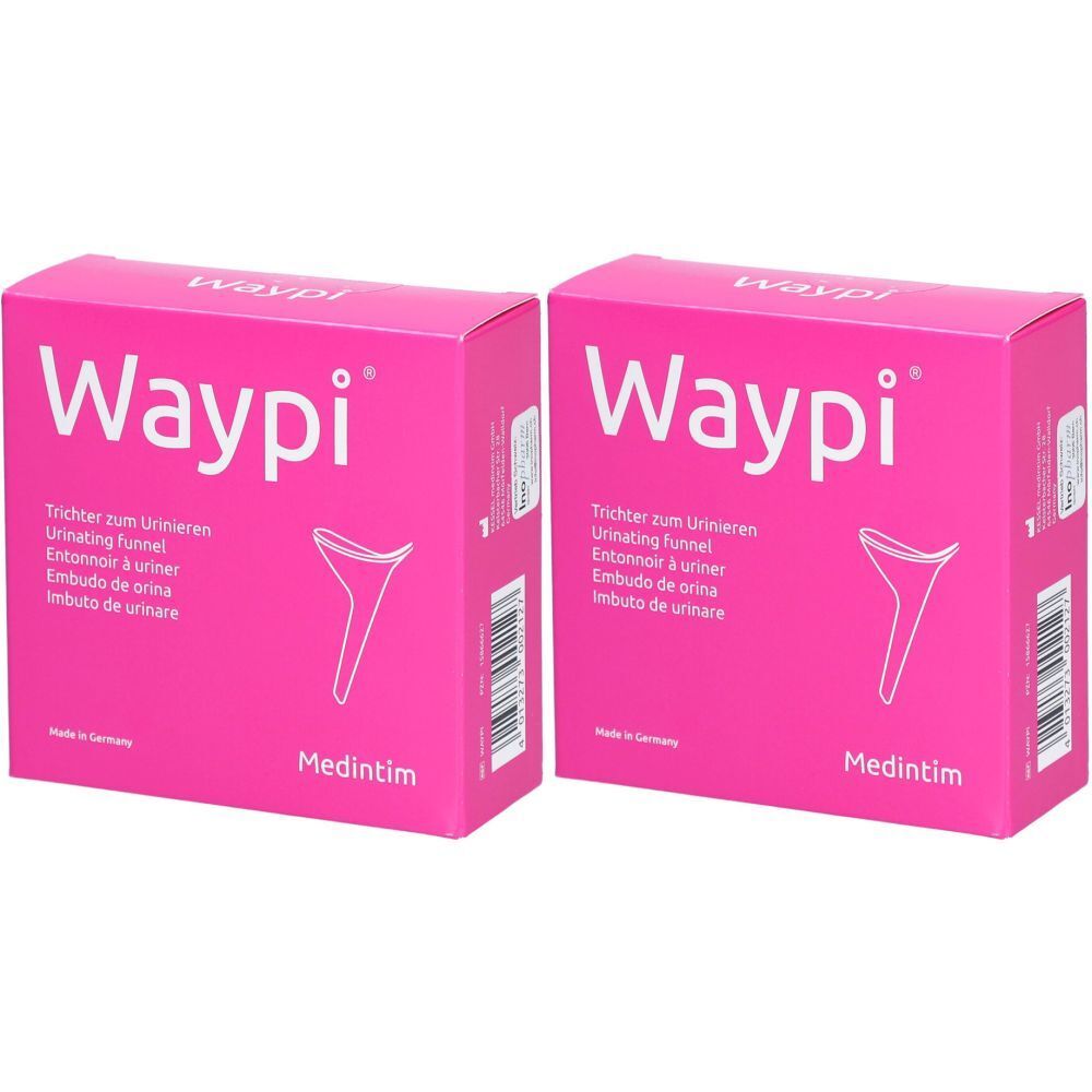 Waypi® Medintim Entonnoir à uriner - Pipi debout