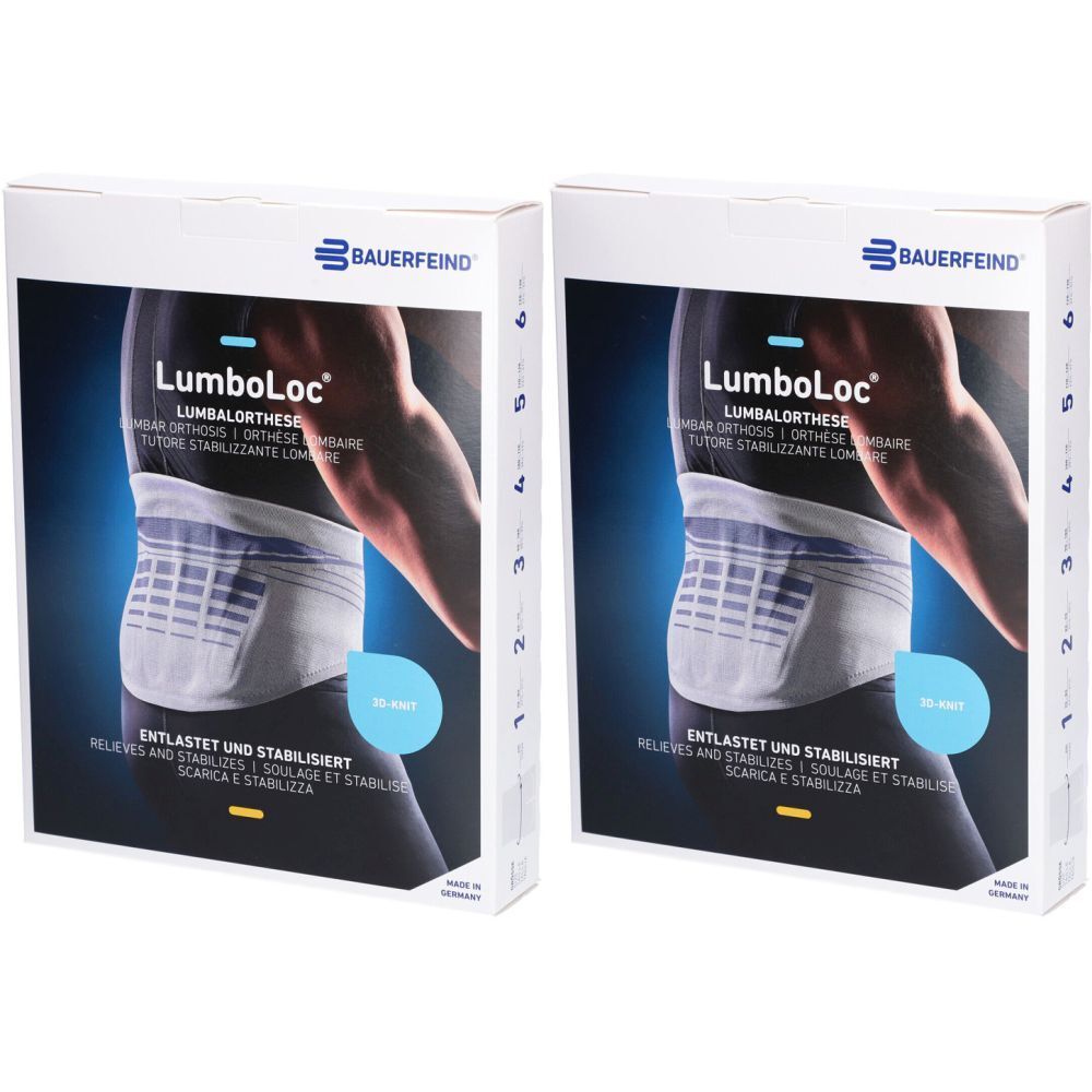 Bauerfeind® LumboLoc® Rückenorthese Größe 3 Titan