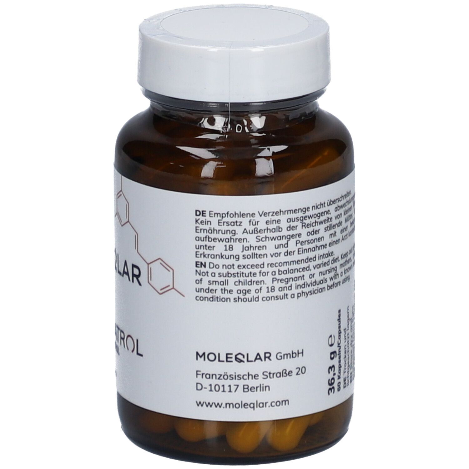 MoleQlar Trans-Resveratrol