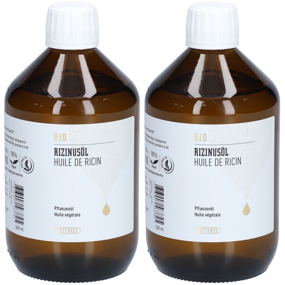 Phytomed Rizinusöl Bio Fl 500 mlx2 2x500 ml Öl