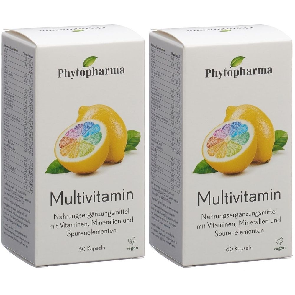Phytopharma Multivitamin Kaps Ds 60 Stkx2 2x60 St Kapseln