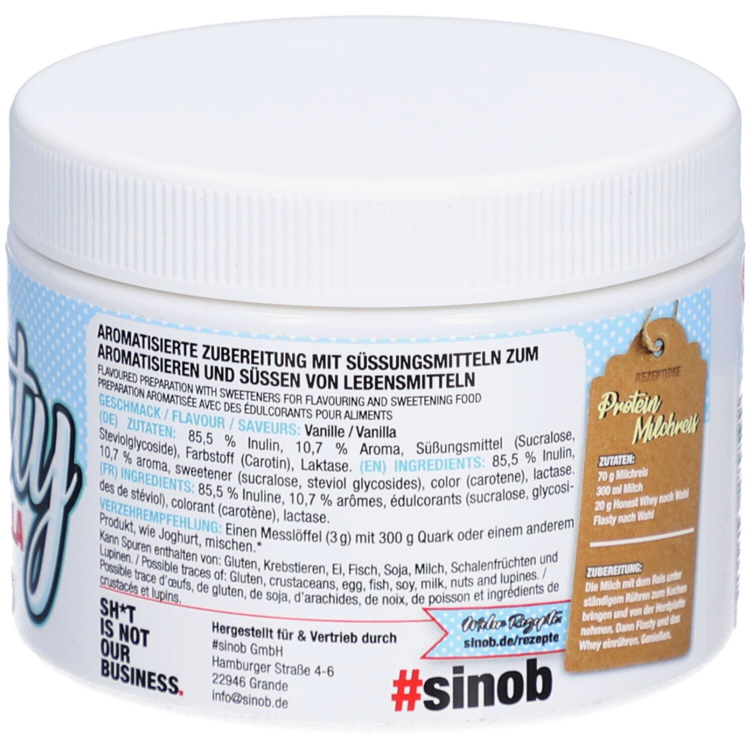 Sinob Flasty Geschmackspulver