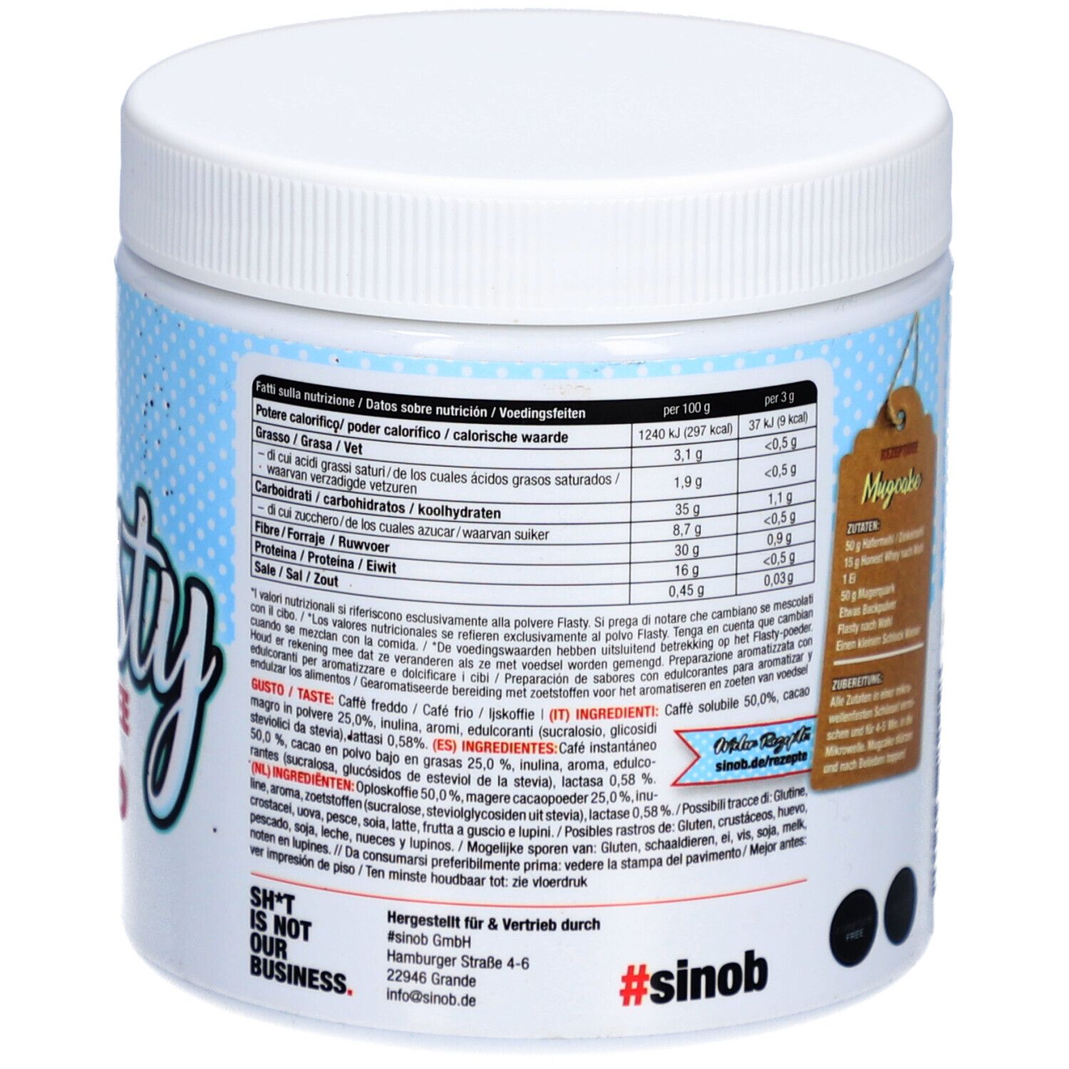 Sinob Flasty Geschmackspulver