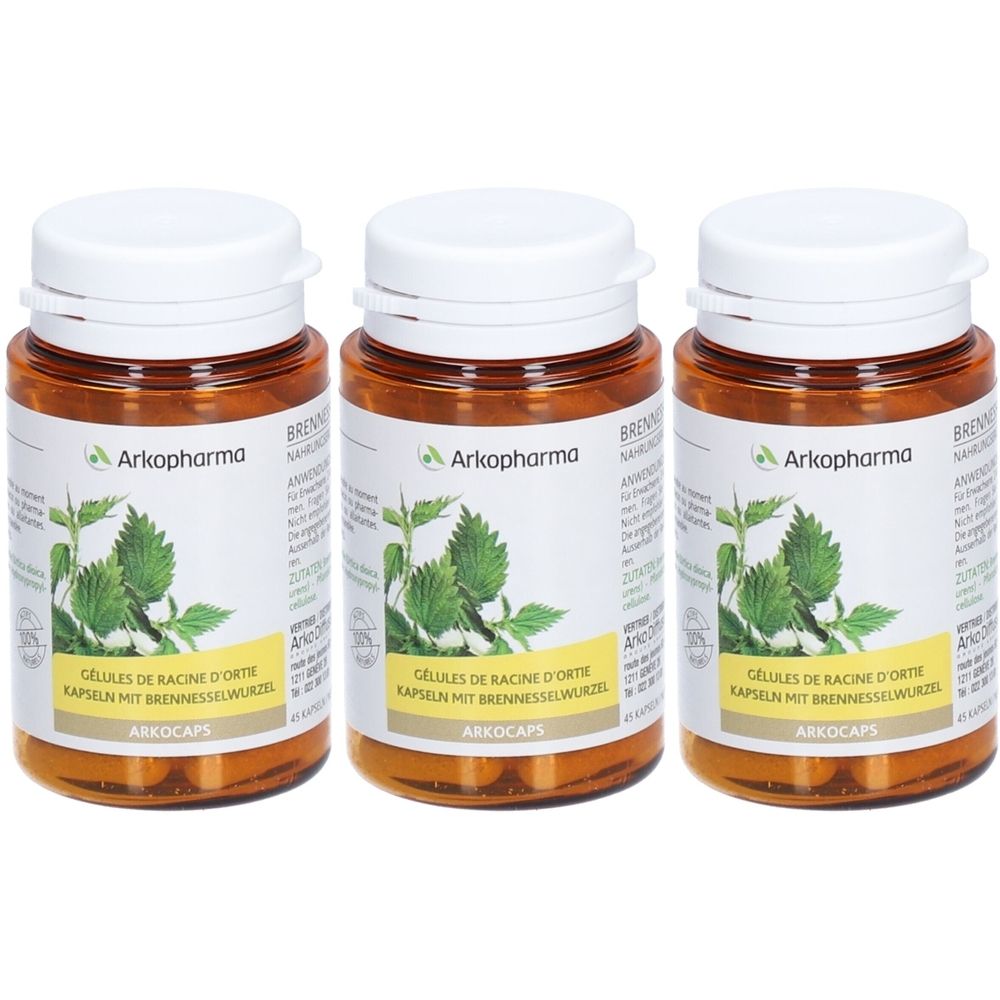 Arkocaps Brennesselwurzel Kaps VG 45 Stk x3 3x45 St Kapseln