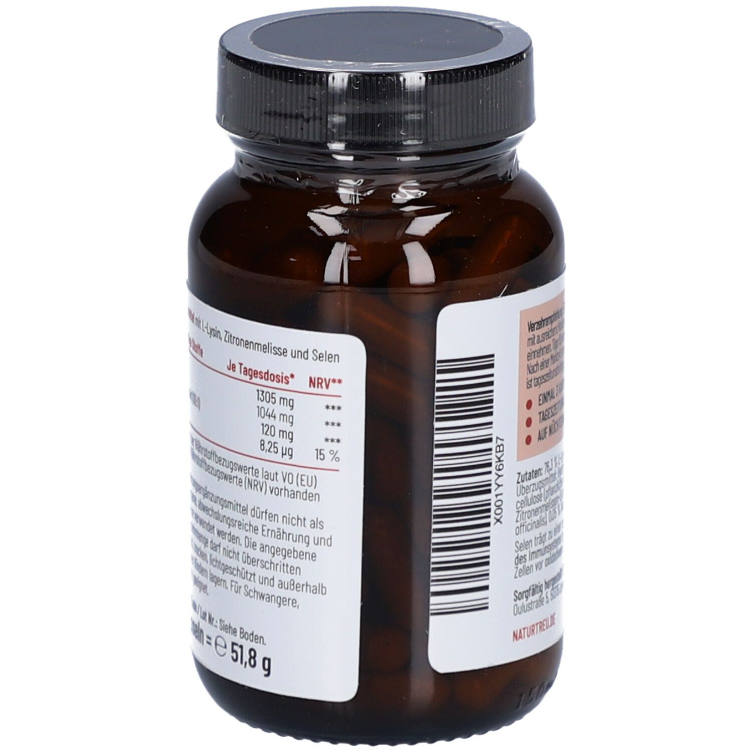 L-Lysin, Selen und Zitronenmelisse - Kussmund - NATURTREU®