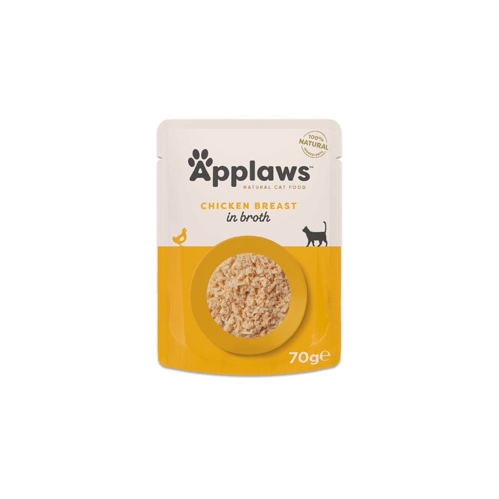 Applaws Natural Hühnerfilet Katze Adult - Natural Supplement in Brühe