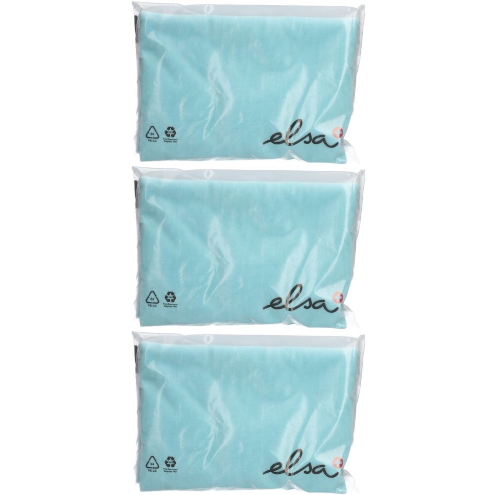 Elsa Anatomischer Kopfkissenbezug 50 x 11 cm Velours Hellblau