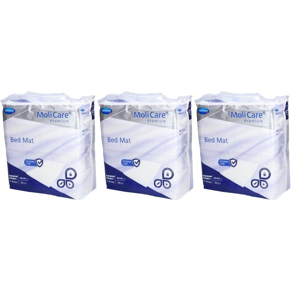 Molicare Bed Mat 9 40x60cm 30 Stk x3