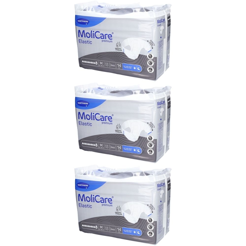 Hartmann Molicare® Elastic - Inkontinenzslips Größe M für Schutz und Sicherheit bei schwerster Harn- und/oder Stuhlinkontinenz