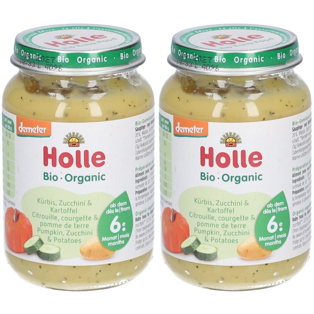 Holle Apfel und Banane mit Dinkel x2 2x190 g