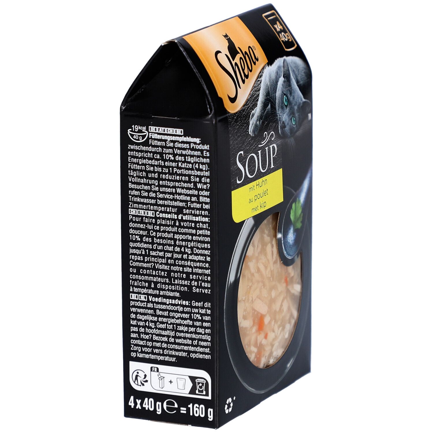 Sheba Soupe - Hühnersuppe für erwachsene Katzen