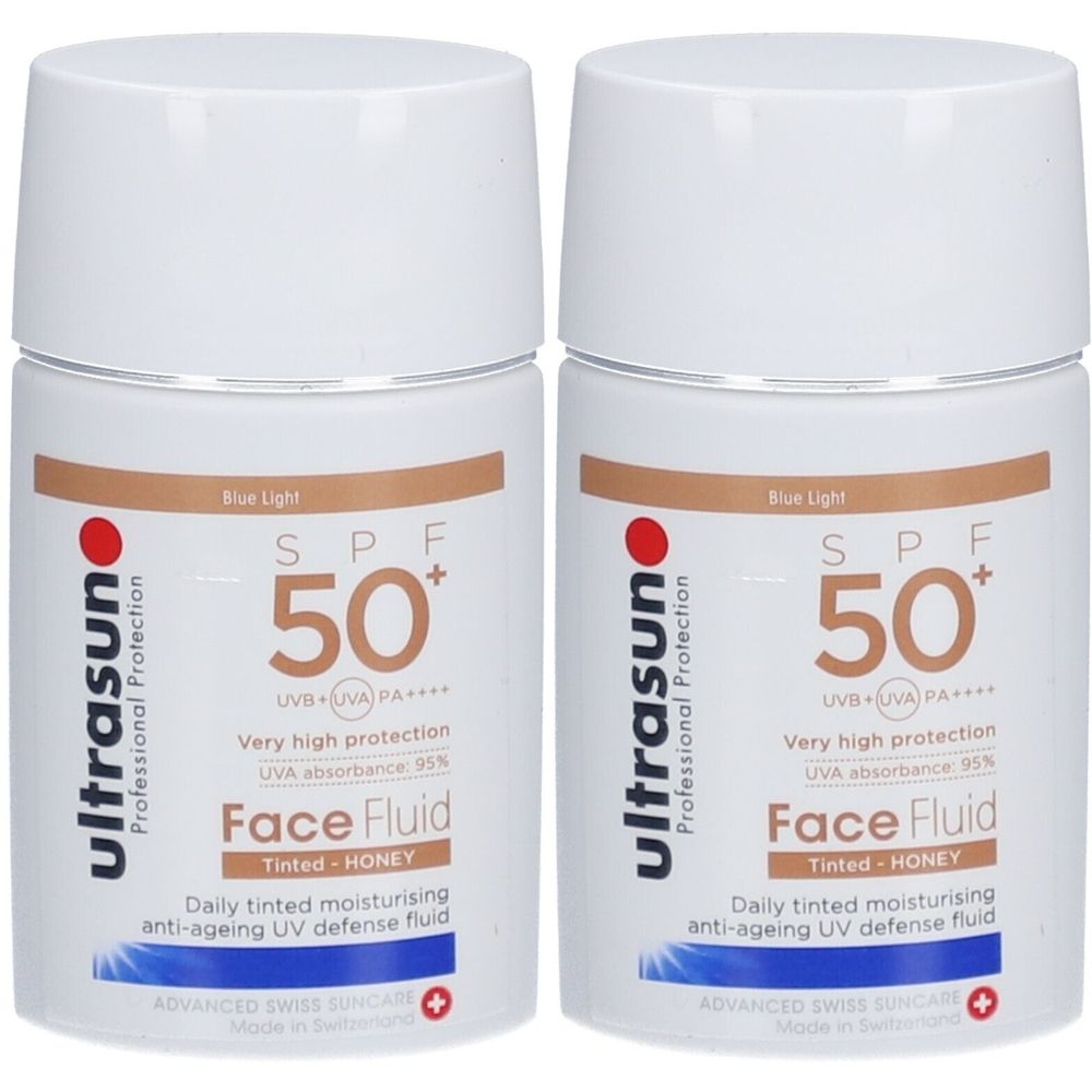 ultrasun Getöntes Gesichtsfluid Honey Spf50+
