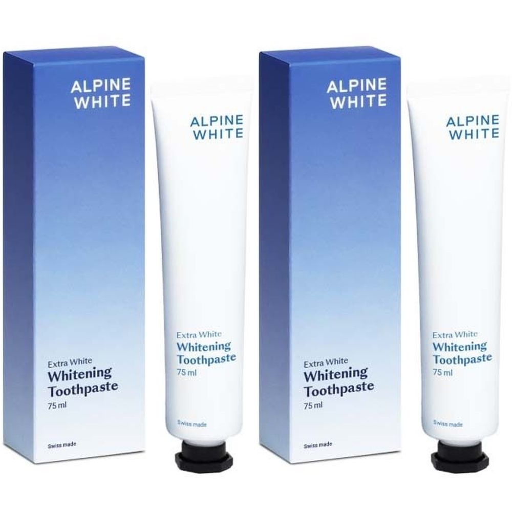 Enlighten White - Dentifrice Blanchissant Au Fluorure, 75 Ml - Protection Avancée De L'Émail Et Elimination Des Taches, Restaure L'Éclat Et Améliore