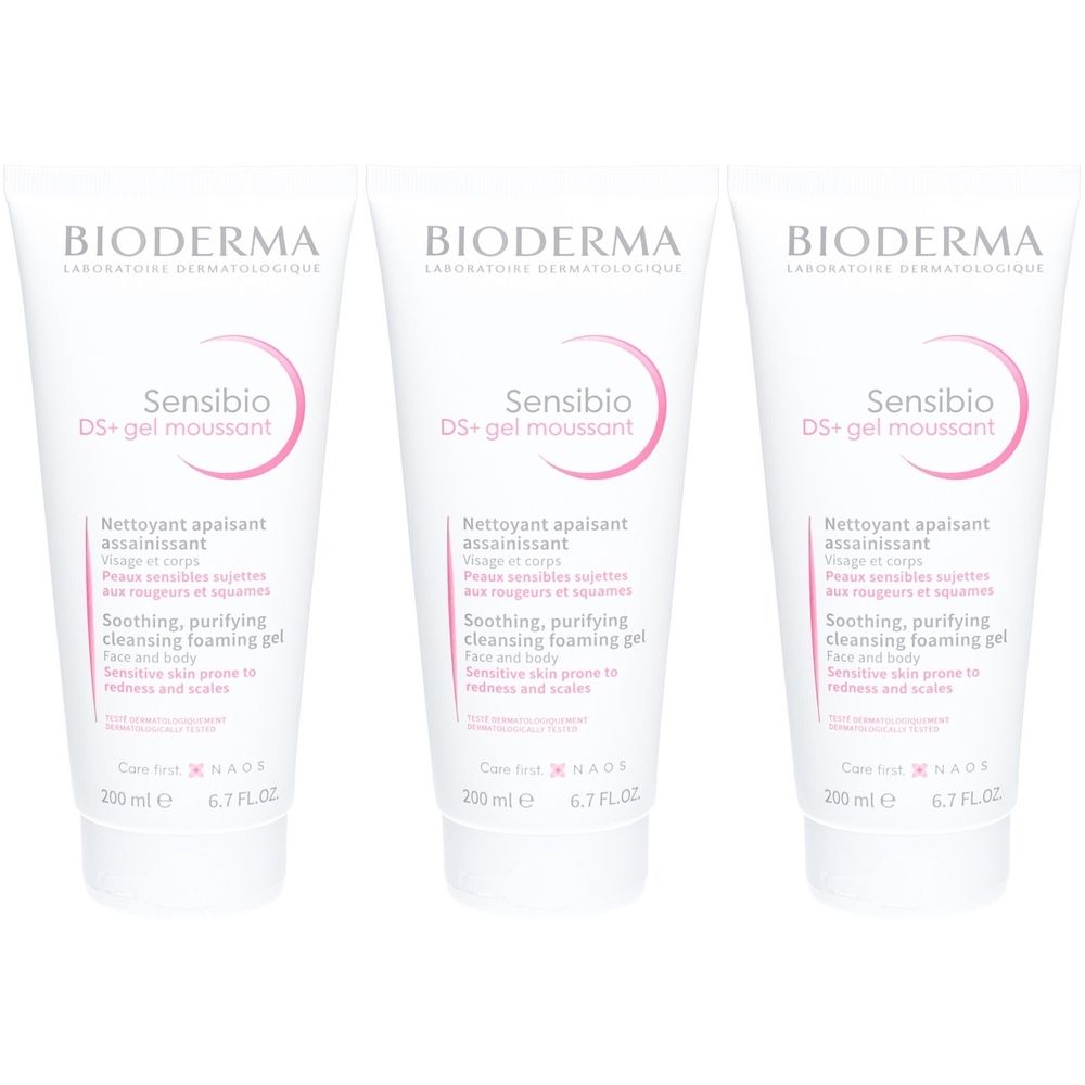 Bioderma Sensibio DS+ Schäumendes Reinigungsgel Beruhigend Sanitisierend