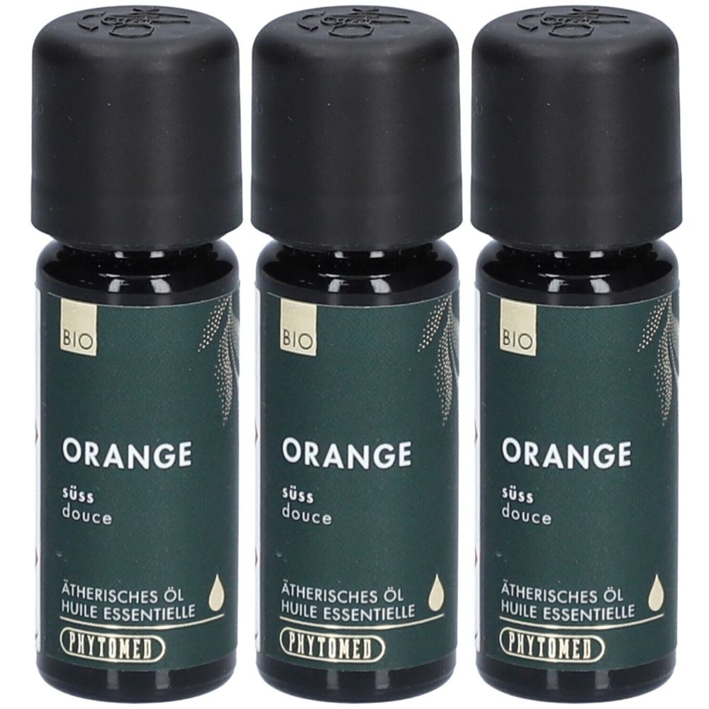 Phytomed Ätherisches Öl aus Orange Dusche bio x3 3x10 ml
