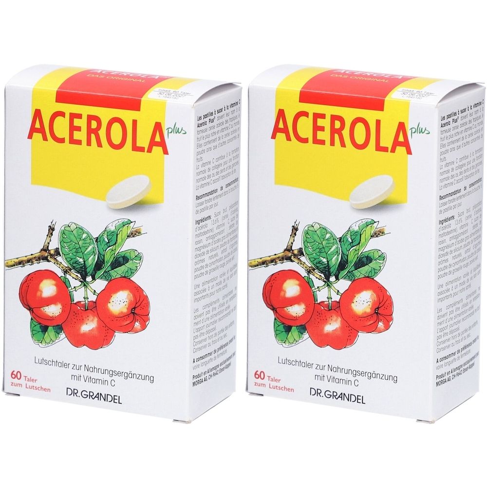 DR. Grandel Acerola Plus Lutschtaler Vitamin C
