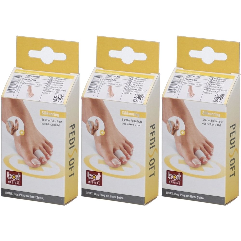 Bort PediSoft® Silikonring Large