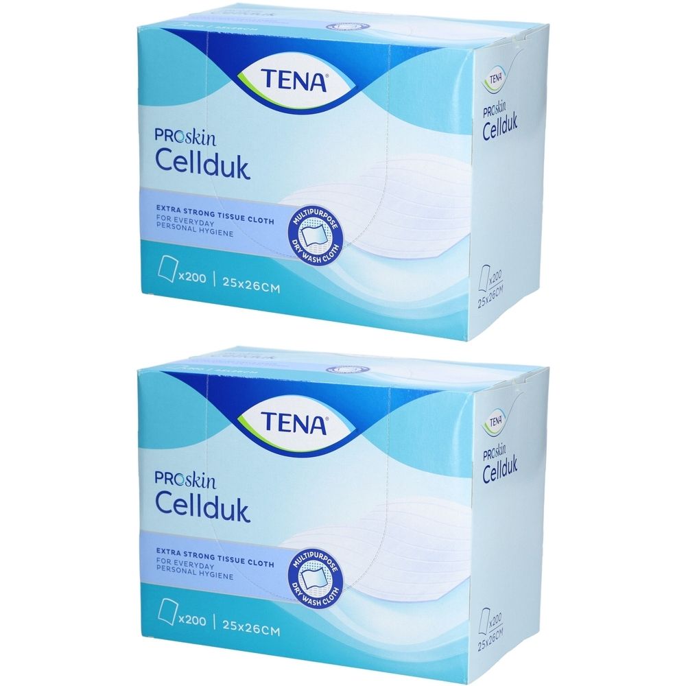 Tena Proskin Cellduk Feuchttücher 25 x 26 cm