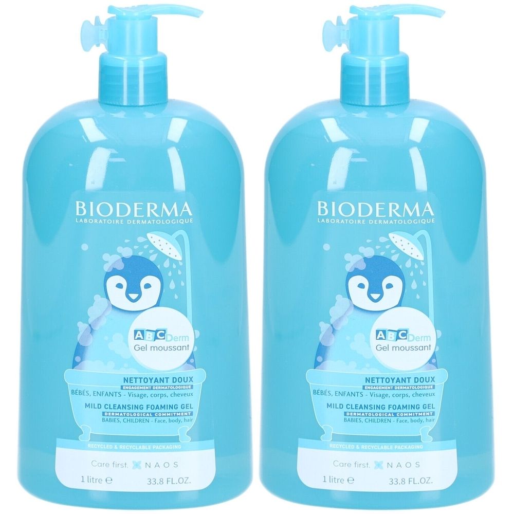 Bioderma ABCDerm Mildes schäumendes Reinigungsgel