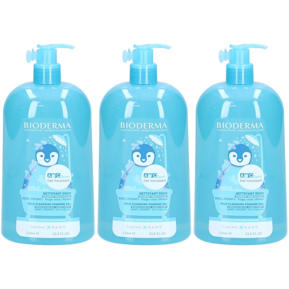 Bioderma ABCDerm Mildes schäumendes Reinigungsgel