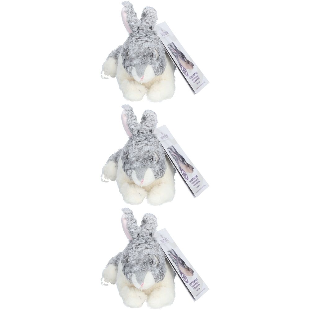 Warmies® Wärme-Kuscheltier Kaninchen grau-beige