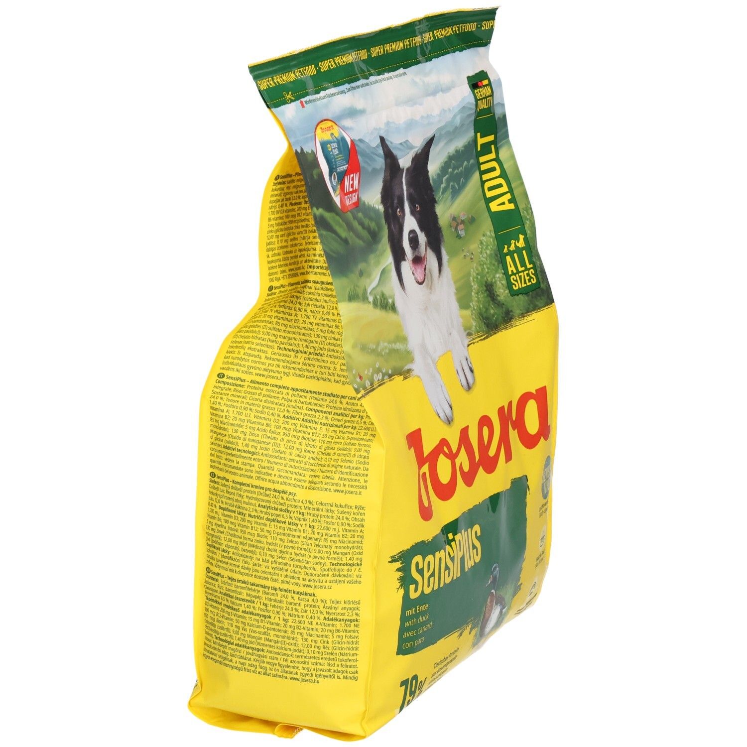 Josera SensiPlus Trockenfutter mit Ente fr empfindliche Hunde 900 g - Shop  Apotheke