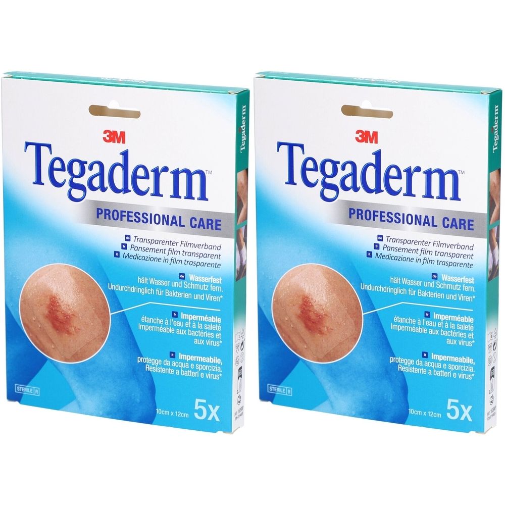3M Tegaderm™ Transparenter Folienverband 10 cm x 12 cm