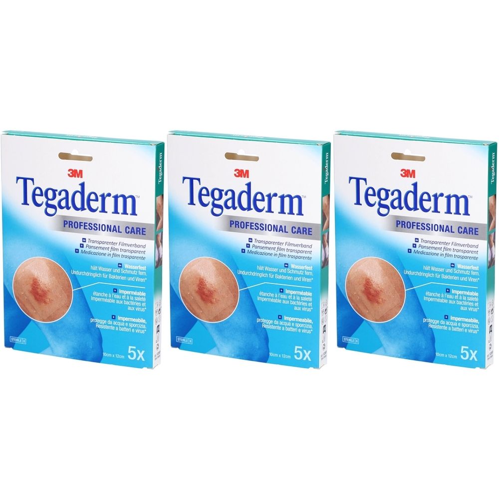 3M Tegaderm™ Transparenter Folienverband 10 cm x 12 cm