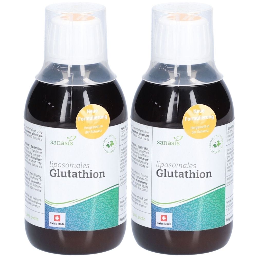 Sanasis Glutathion liposomal 2x250 ml