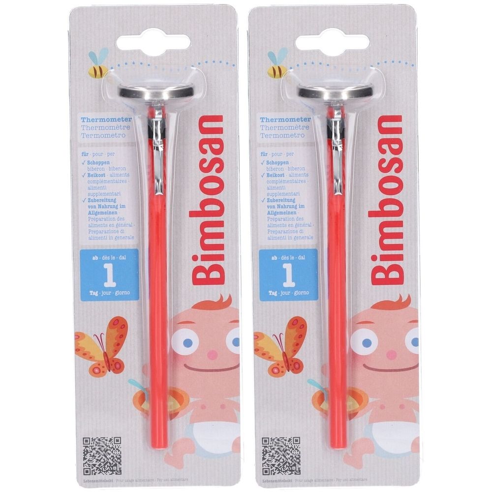 Bimbosan Schoppenthermometer analog x2 2x1 St
