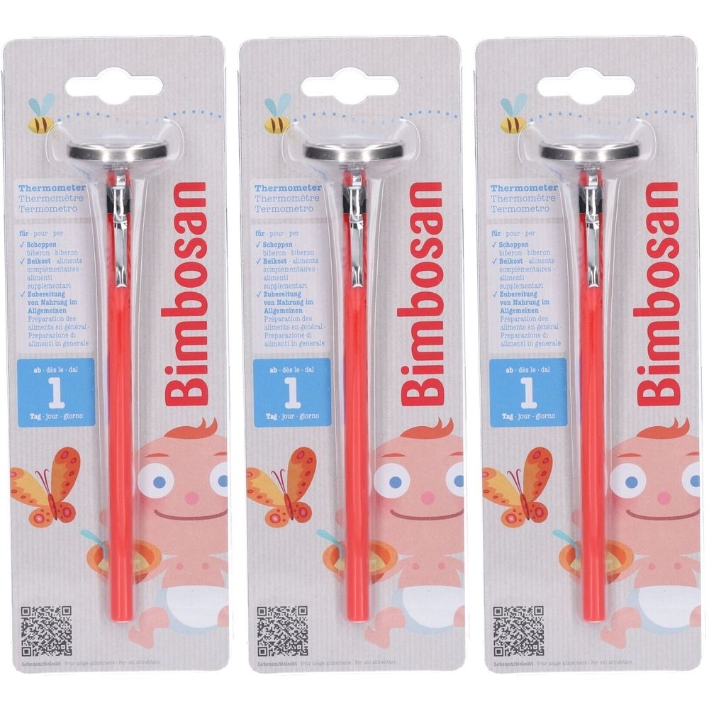 Bimbosan Schoppenthermometer analog x3 3x1 St
