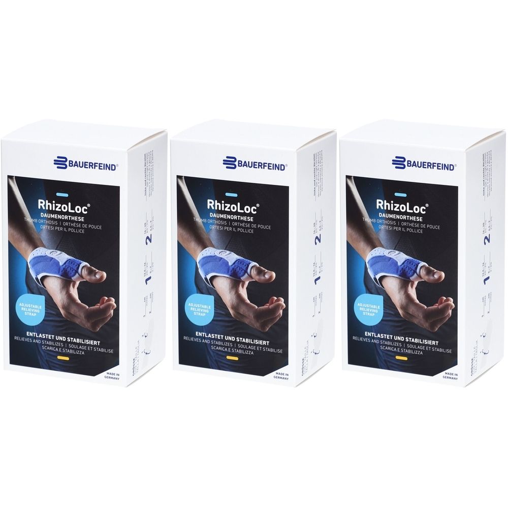 Bauerfeind® RhizoLoc® Daumenorthese links Gr. 1