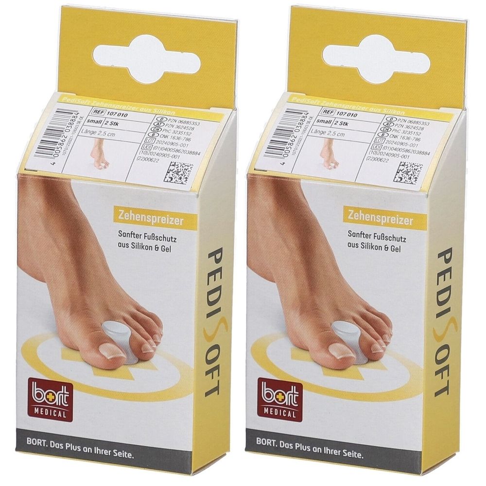 Bort PediSoft® Zehenabstandshalter Silikon klein