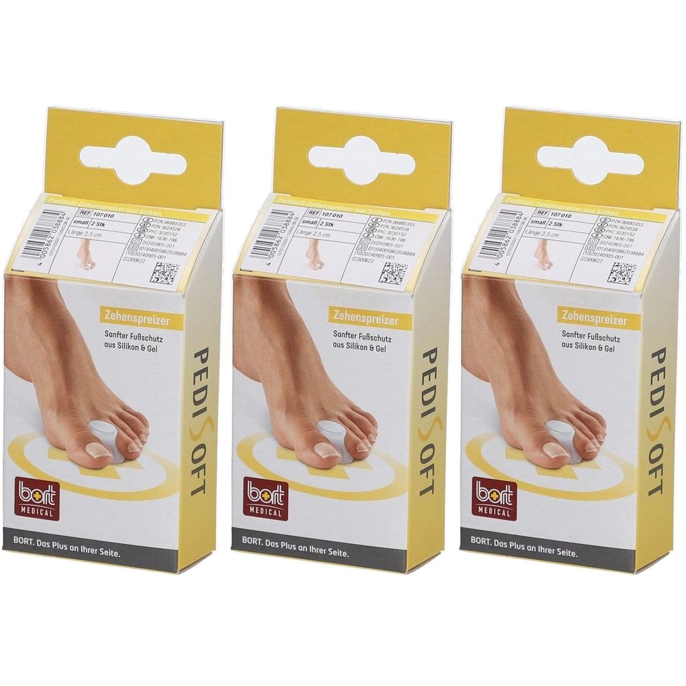 Bort PediSoft® Zehenabstandshalter Silikon klein